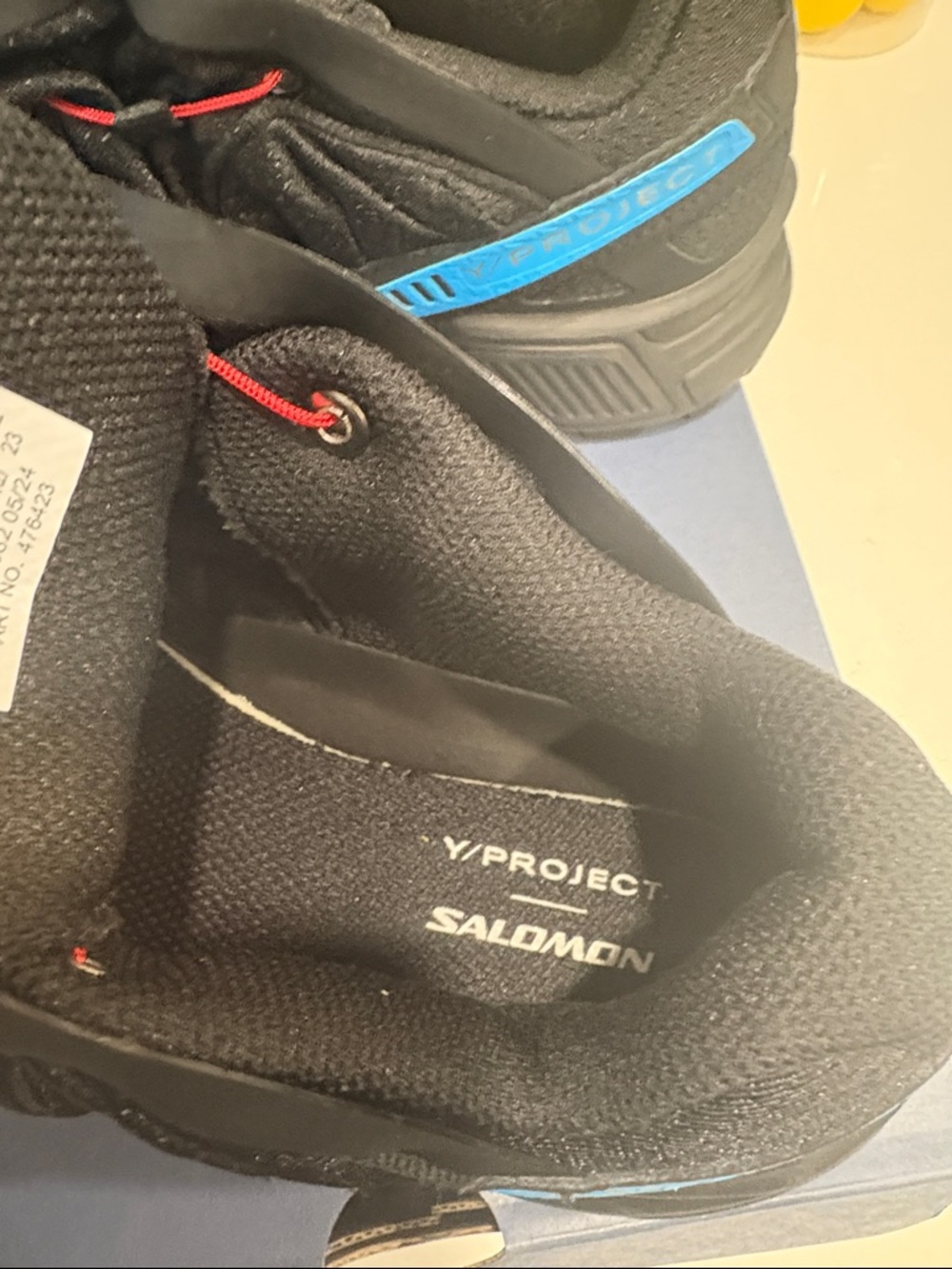 Salomon Speedcross 3V Project Trail Shoes - Black & Yellow - Picture 11 of 16